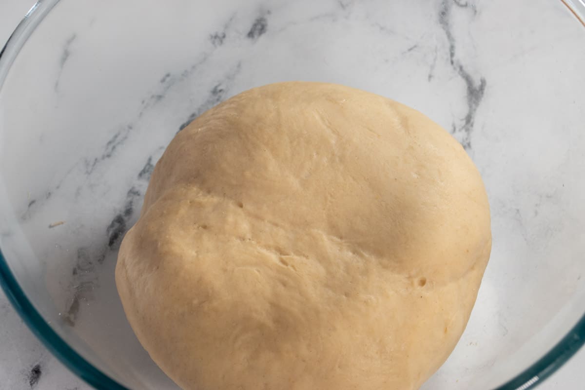 The dough has risen. 