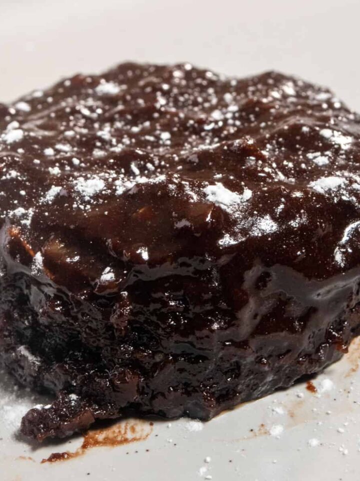 Vegan Pudding Cake with Raspberry Jam Vegan Treats Blogger