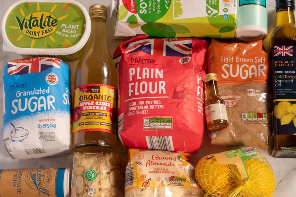 Vegan Almond Lemon Cake - Vegan Treats Blogger