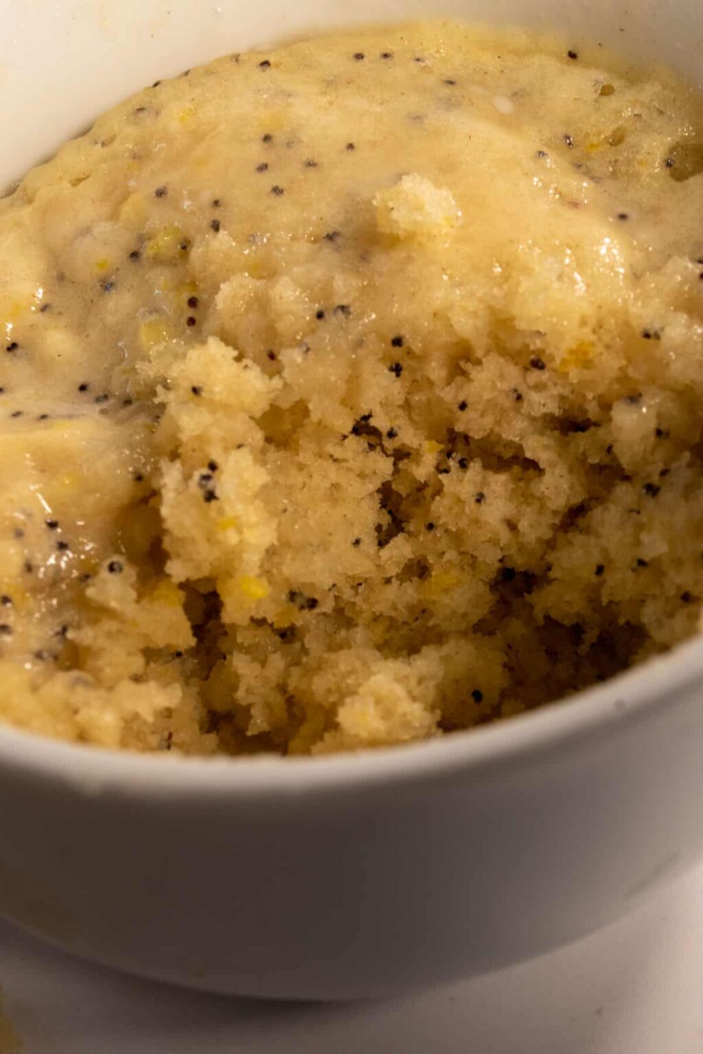 Vegan Lemon Poppy Seed Mug Cake Vegan Treats Blogger